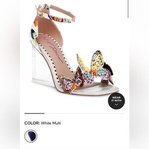 Women's Marloe Butterfly Vinyl Wedge Sandals